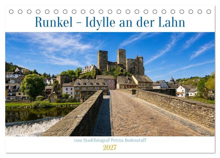 Produktbild: Runkel - Idylle an der Lahn (Tischkalender 2027 DIN A5 quer), CALVENDO Monatskalender