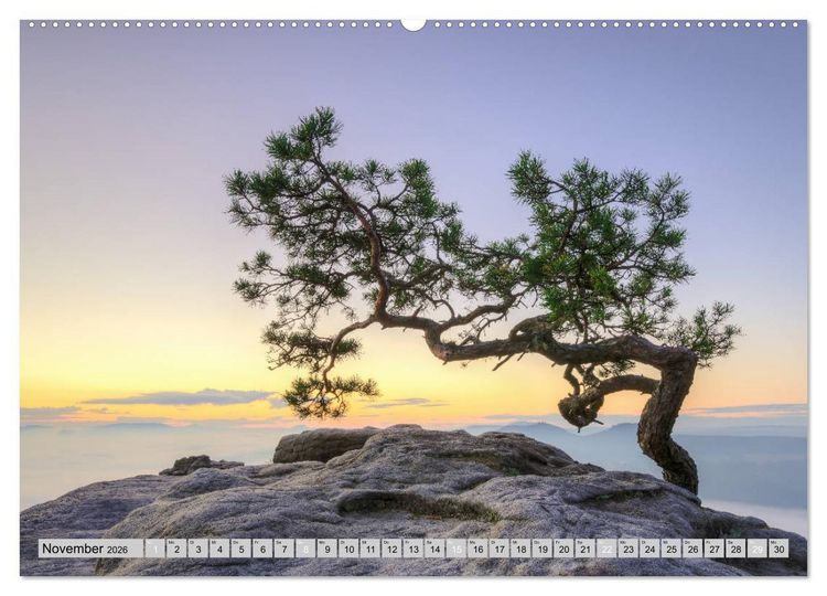 Produktbild: Wundersch&ouml;ne S&auml;chsische Schweiz (Wandkalender 2026 DIN A2 quer), CALVENDO Monatskalender