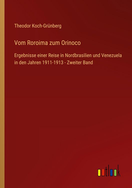 Produktbild: Vom Roroima zum Orinoco