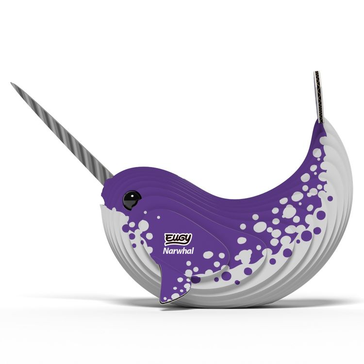 Produktbild: EUGY - 3D Bastelset Narwal