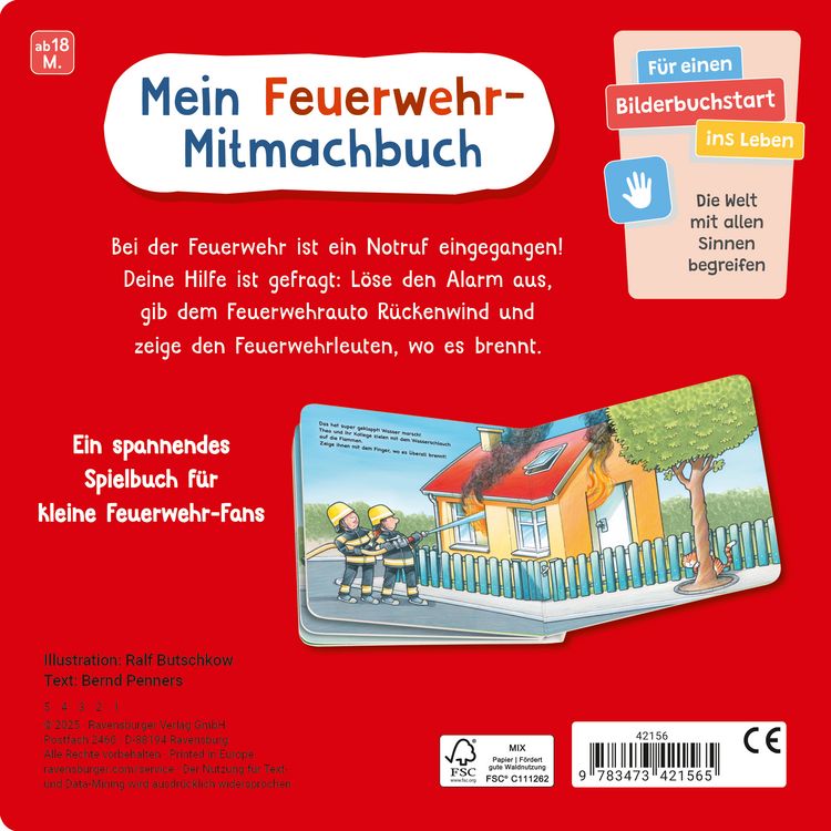 Produktbild: Tat&uuml;tata! Fahr mit! Mein Feuerwehr-Mitmachbuch