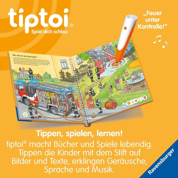 Tiptoi® Wieso? Weshalb? Warum? - Bei der Feuerwehr