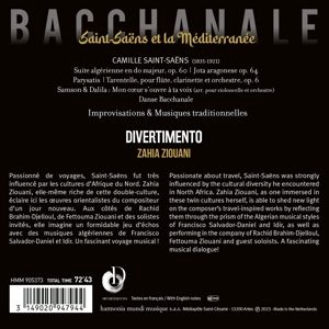 Produktbild: Bacchanale: Saint-Sa&iquest;ns et la M'diterran'e