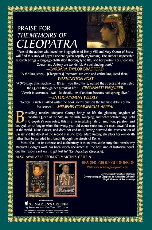 Produktbild: The Memoirs of Cleopatra