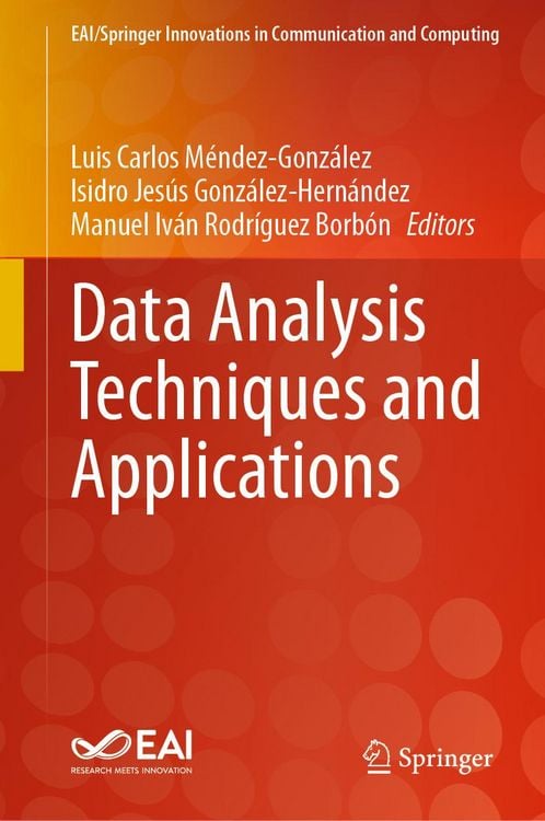 Produktbild: Data Analysis Techniques and Applications