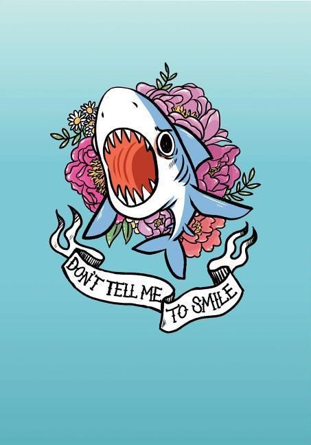 Produktbild: Don't Tell Me to Smile Shark Flexi Journal
