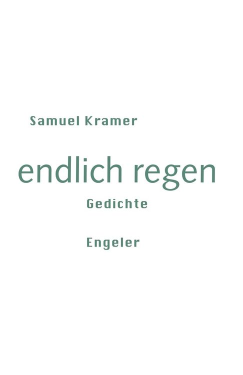 Produktbild: Endlich regen