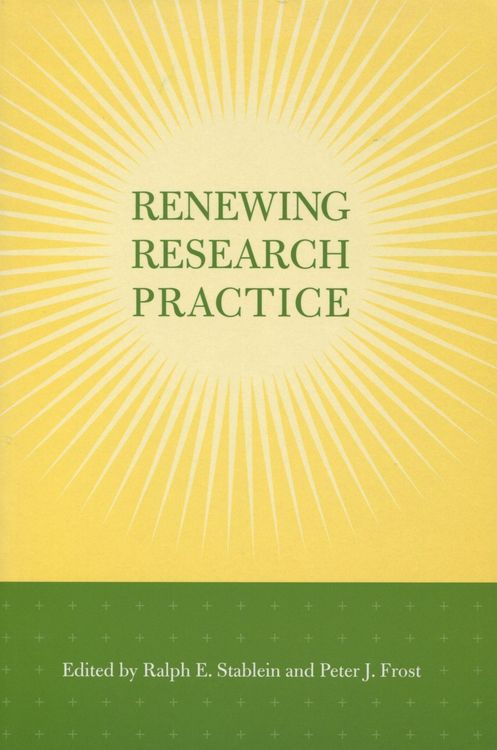 Produktbild: Renewing Research Practice
