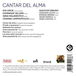 Produktbild: Cantar del alma