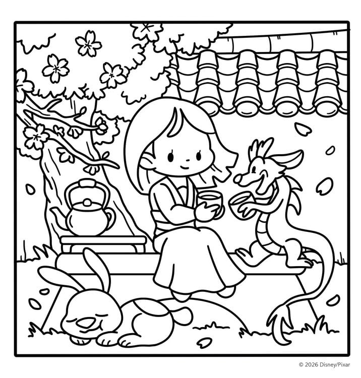 Produktbild: Cozy Coloring Disney - Girl Moments