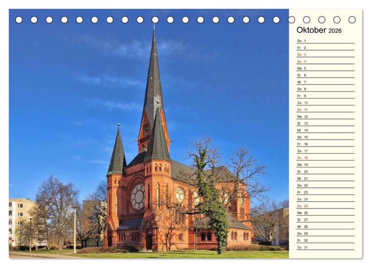 Produktbild: Dessau (Tischkalender 2026 DIN A5 quer), CALVENDO Monatskalender