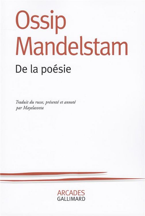 Produktbild: De la po&eacute;sie