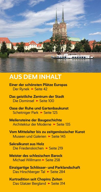 Produktbild: TRESCHER Reisef&uuml;hrer Breslau und Niederschlesien