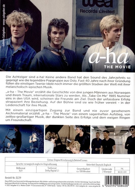 Produktbild: a-ha - The Movie