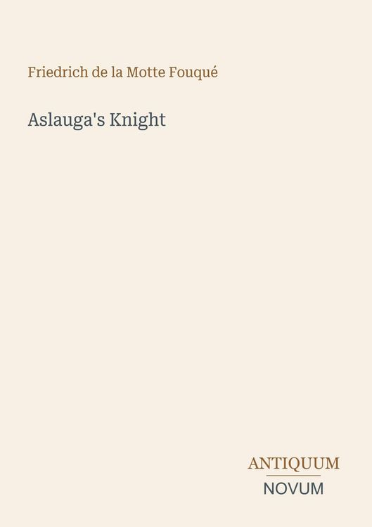 Produktbild: Aslauga's Knight