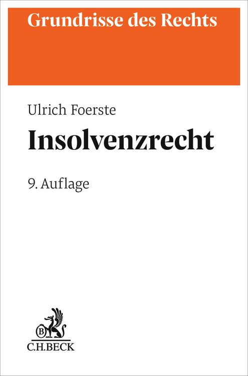 Produktbild: Insolvenzrecht