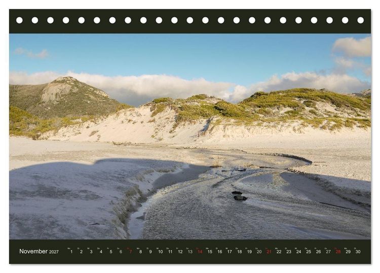 Produktbild: Australien - Farbige Vielfalt (Tischkalender 2027 DIN A5 quer), CALVENDO Monatskalender