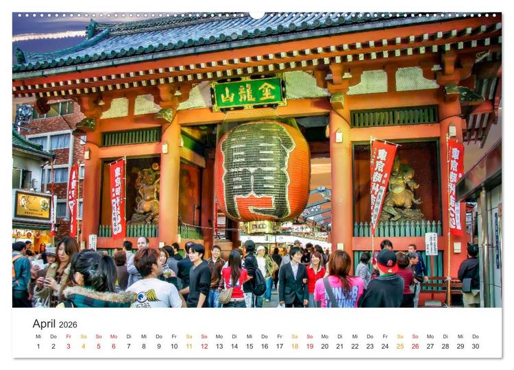 Produktbild: Japan - Tradition und Innovation (hochwertiger Premium Wandkalender 2026 DIN A2 quer), Kunstdruck in Hochglanz