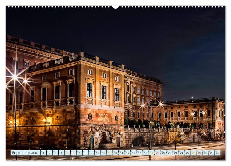 Produktbild: Stockholm - Venedig des Nordens (hochwertiger Premium Wandkalender 2026 DIN A2 quer), Kunstdruck in Hochglanz