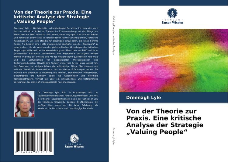 Produktbild: Von der Theorie zur Praxis. Eine kritische Analyse der Strategie "Valuing People"