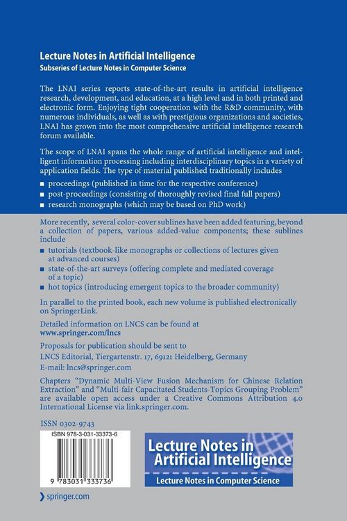 Produktbild: Advances in Knowledge Discovery and Data Mining