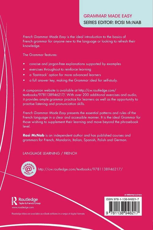 Produktbild: French Grammar Made Easy