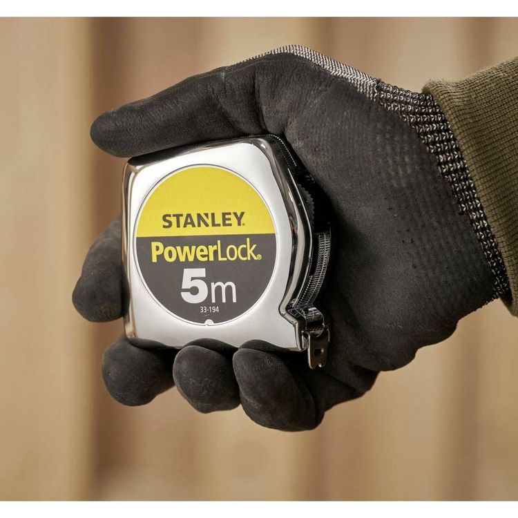 Produktbild: Taschenrollbandma&szlig; PowerLock&reg; L.5m B.19mm mm/cm EG II Ku.Clip lose