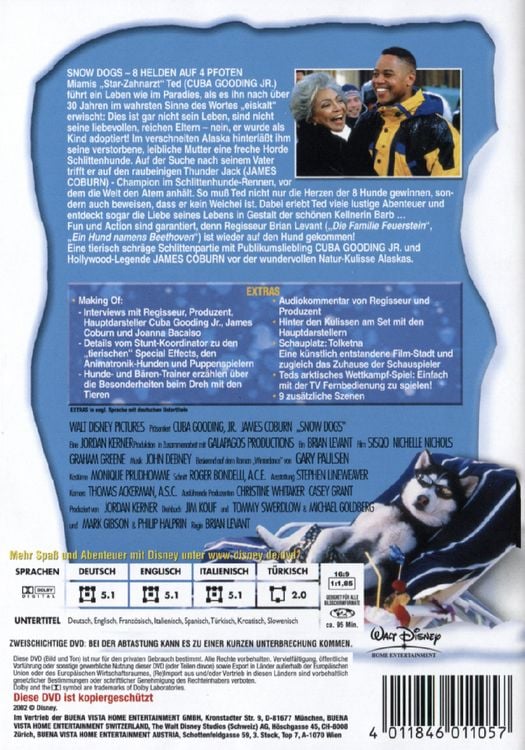 Produktbild: Snowdogs - 8 Helden auf 4 Pfoten