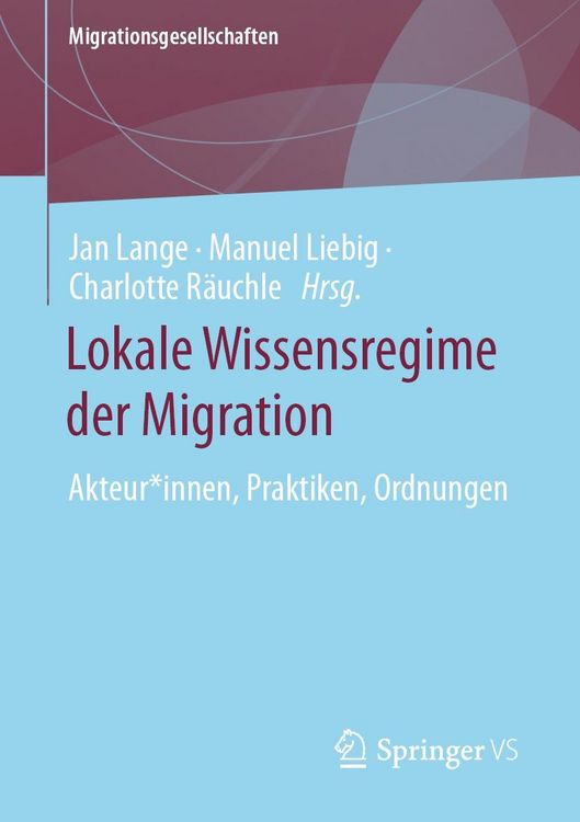Produktbild: Lokale Wissensregime der Migration