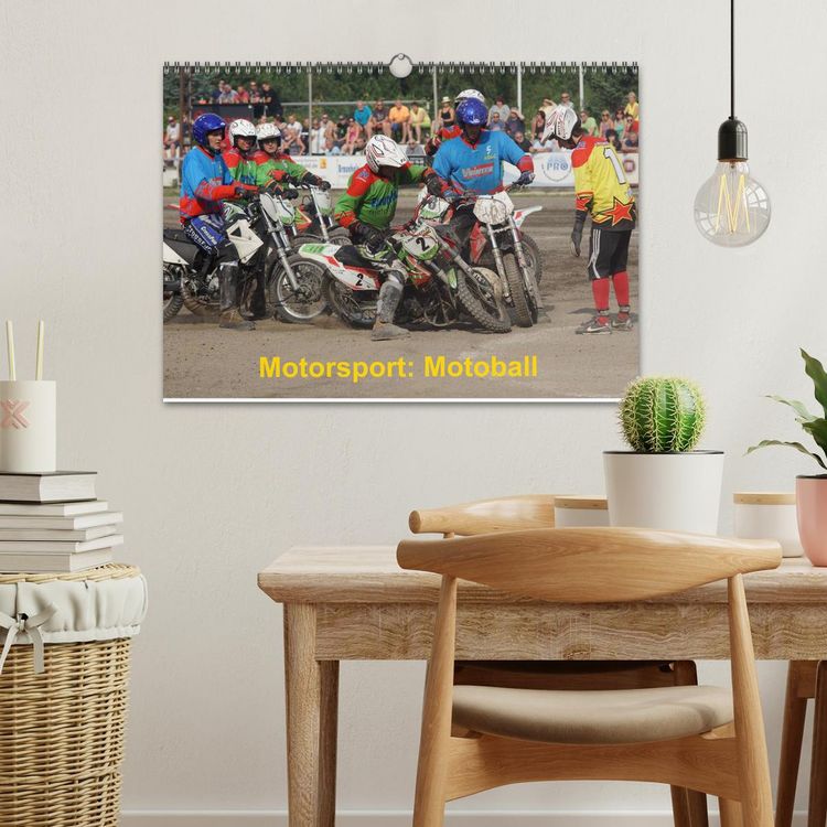 Produktbild: Motorsport: Motoball (Wandkalender 2026 DIN A3 quer), CALVENDO Monatskalender