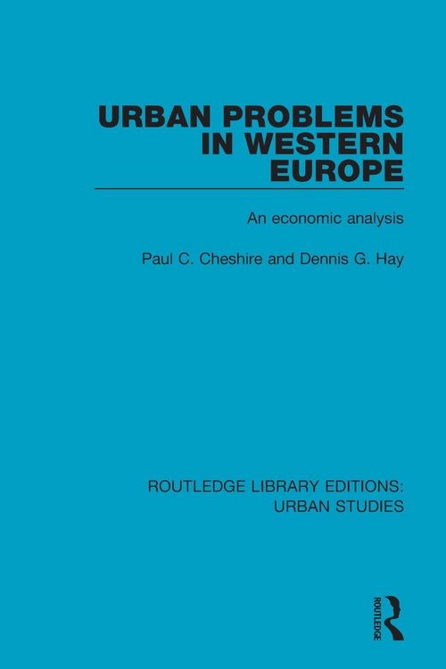 Produktbild: Urban Problems in Western Europe