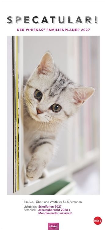 Produktbild: Whiskas Familienplaner 2027