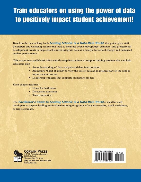 Produktbild: Facilitator's Guide to Leading Schools in a Data-Rich World