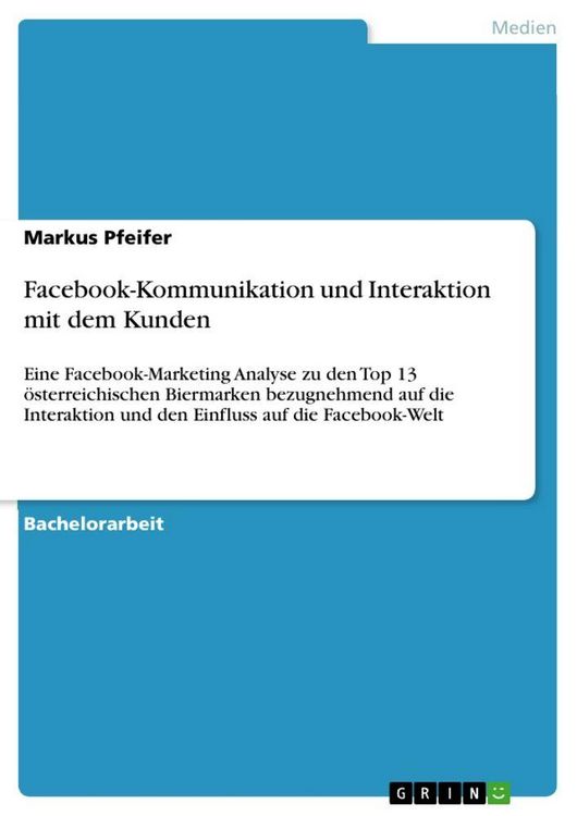 Produktbild: Facebook-Kommunikation und Interaktion mit dem Kunden