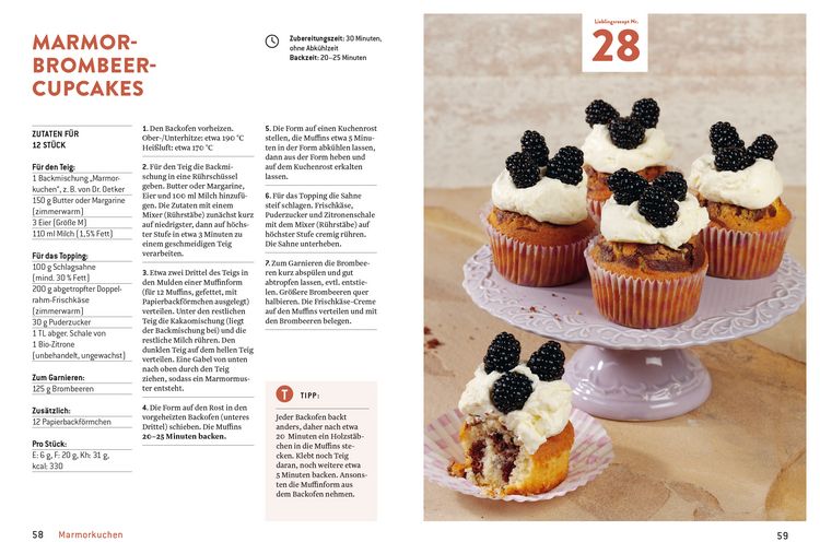 Produktbild: Meine Lieblingsrezepte: 5 Backmischungen &ndash; 40 Rezepte