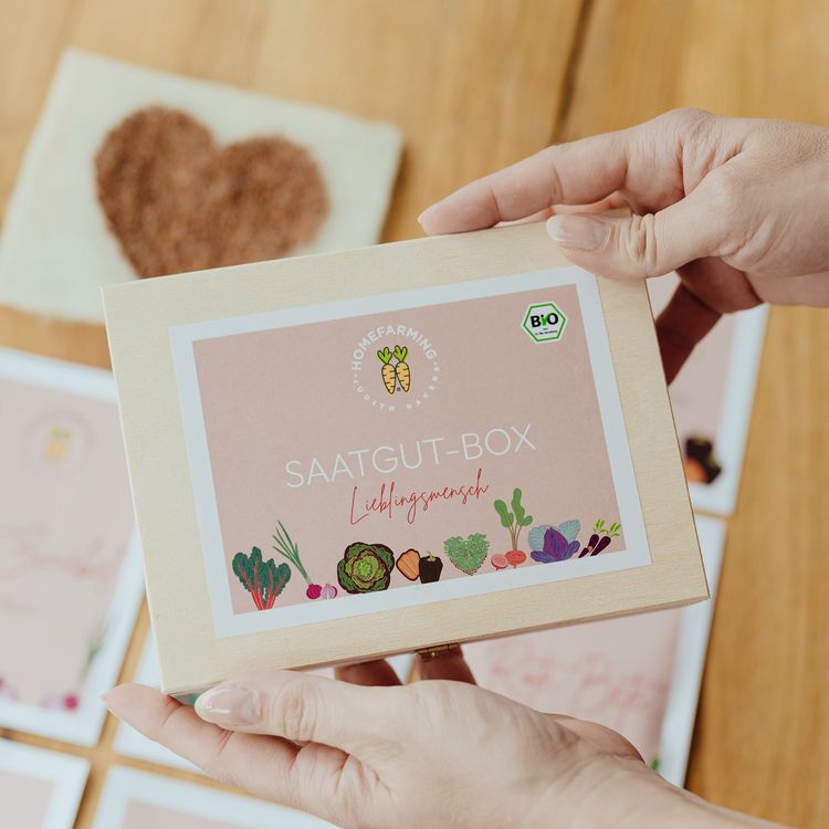 Produktbild: Bio-Saatgutbox Lieblingsmensch