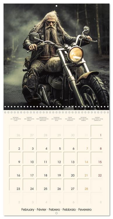 Produktbild: Ride to Valhalla (Wall Calendar 2026 12 &times; 12 Inch) CALVENDO 12 Month Wall Calendar