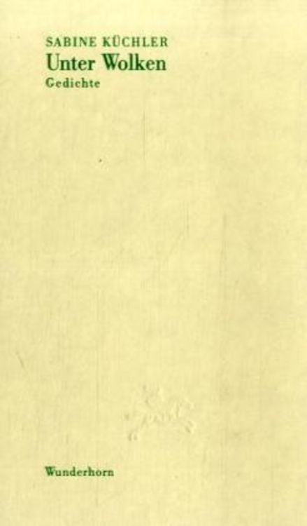 Produktbild: Unter Wolken