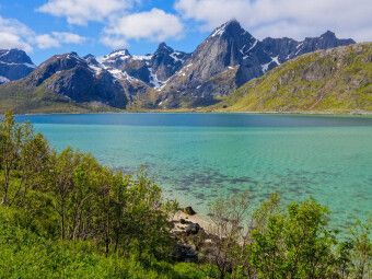 Produktbild: CALVENDO Puzzle Bei Flakstad, Lofoten (Norwegen) | 1000 Teile Lege-Gr&ouml;&szlig;e 64 &times; 48 cm Foto-Puzzle f&uuml;r gl&uuml;ckliche Stunden