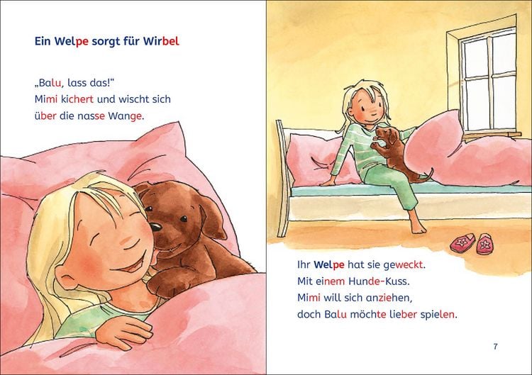 Produktbild: Lesel&ouml;wen 1. Klasse - Zwei Freundinnen und ein neugieriger Welpe
