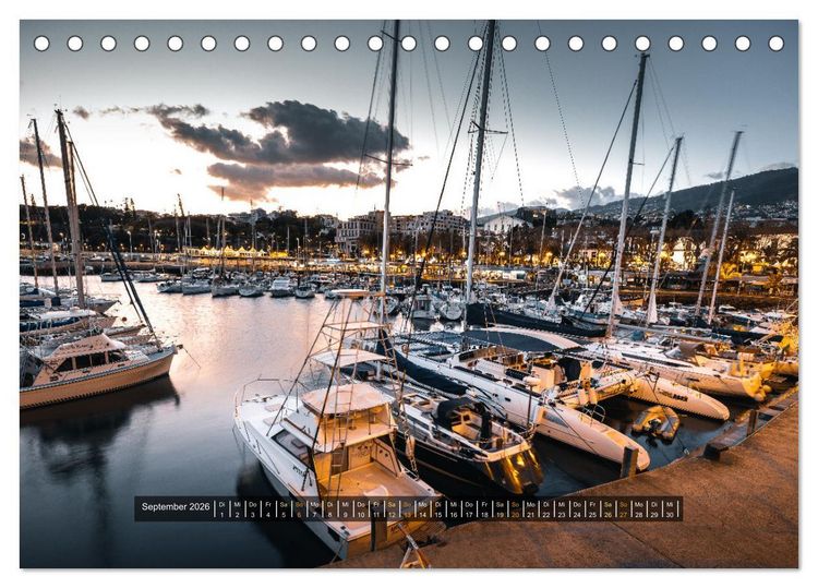 Produktbild: Madeira - Paradies im Atlantik (Tischkalender 2026 DIN A5 quer), CALVENDO Monatskalender