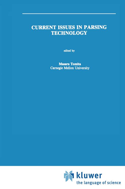 Produktbild: Current Issues in Parsing Technology
