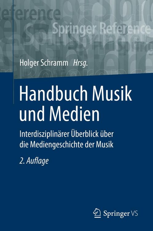 Produktbild: Handbuch Musik und Medien