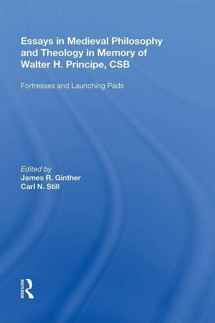 Produktbild: Still, C: Essays in Medieval Philosophy and Theology in Memo