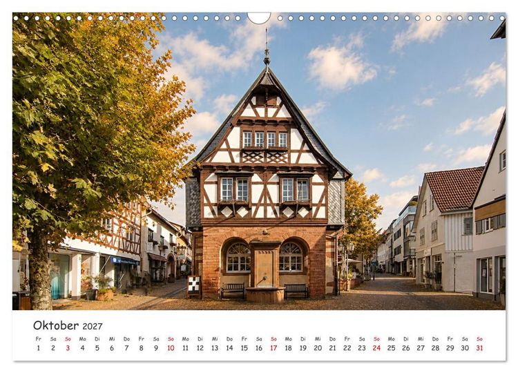 Produktbild: Hofheim Idylle am Tauns (Wandkalender 2027 DIN A3 quer), CALVENDO Monatskalender