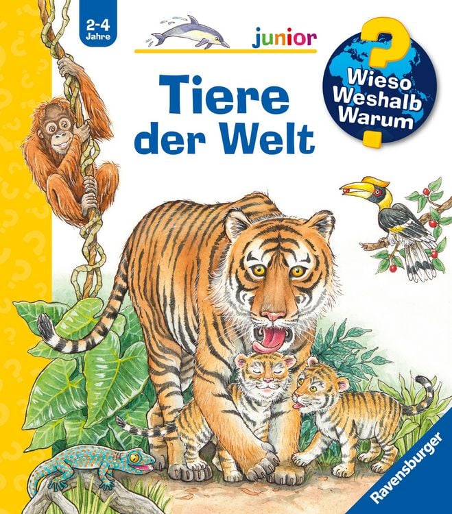 Produktbild: Wieso? Weshalb? Warum? junior, Band 73 - Tiere der Welt