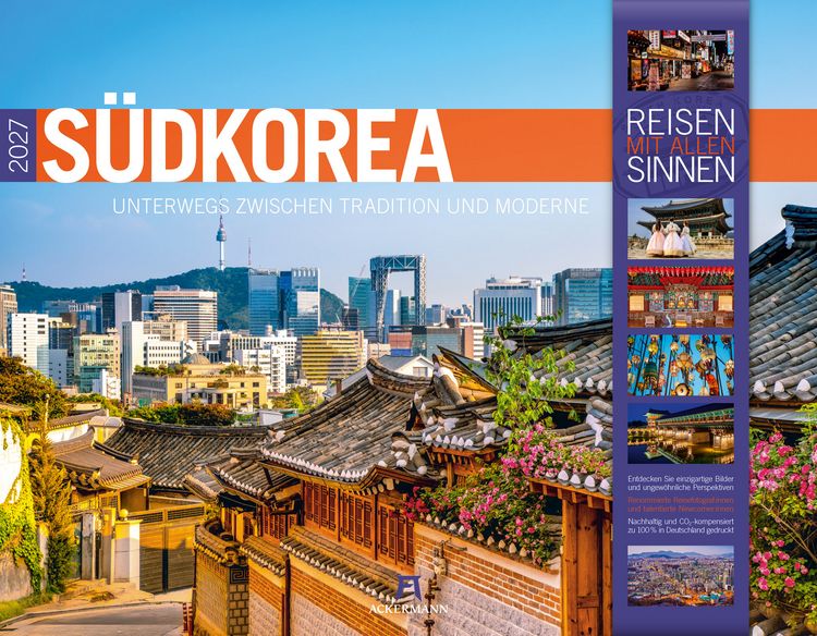 Produktbild: S&uuml;dkorea Kalender 2027 | Unterwegs zwischen Tradition und Moderne