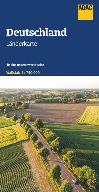 Produktbild: ADAC Länderkarte Deutschland 1:750.000