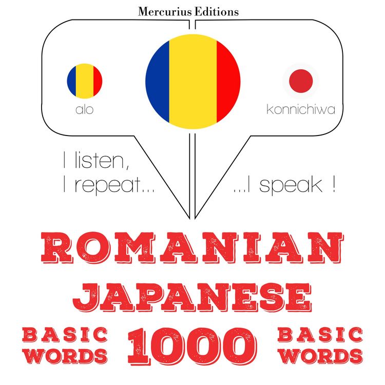 Produktbild: Japoneză - Romania: 1000 de cuvinte de bază