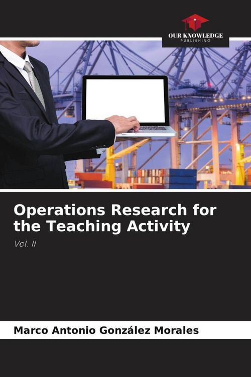 Produktbild: Operations Research for the Teaching Activity